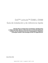 Dell Latitude E5500 Guía de inicio rápido
