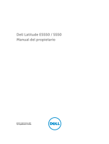 Dell Latitude E5550/5550 El manual del propietario