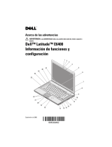 Dell Latitude E6400 Guía de inicio rápido