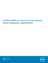 Dell OptiPlex 3080 Manual de usuario