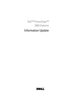 Dell PowerEdge 2950 El manual del propietario