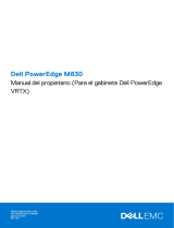 Dell PowerEdge M830 (for PE VRTX) El manual del propietario
