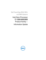 Dell PowerEdge R910 Guía del usuario
