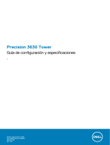Dell Precision 3630 Tower El manual del propietario