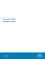 Dell Precision 5540 Manual de usuario