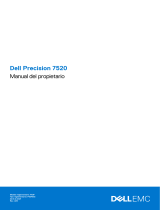 Dell Precision 7520 El manual del propietario