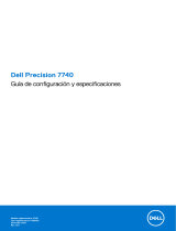Dell Precision 7740 El manual del propietario