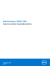 Dell Precision 7550 Guía del usuario