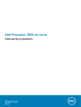 Dell Precision 7820 Tower El manual del propietario