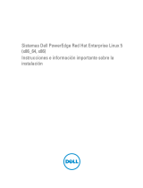 Dell Red Hat Enterprise Linux Version 5 El manual del propietario