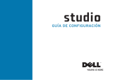 Dell Studio P02E001 Guía de inicio rápido