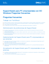 Dell SupportAssist for Business PCs El manual del propietario