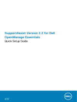Dell SupportAssist for OpenManage Essentials Guía de inicio rápido