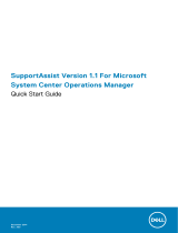 Dell SupportAssist for Microsoft System Center Operations Manager Guía de inicio rápido
