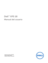 Dell XPS 18 1820 Guía del usuario