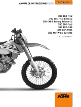 KTM 350 EXC-F Six Days 2015 El manual del propietario