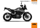 KTM 250 Adventure 2021 El manual del propietario