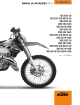 KTM 200 EXC 2014 El manual del propietario