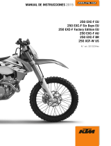 KTM 250 EXC-F 2015 El manual del propietario