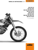 KTM 500 EXC 2014 El manual del propietario