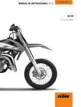 KTM 65 SX 2016 El manual del propietario