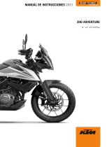 KTM 390 Adventure 2021 El manual del propietario