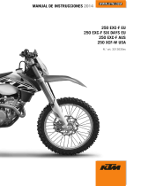 KTM 250 EXC-F Six Days 2014 El manual del propietario