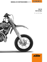 KTM 50 SX 2015 El manual del propietario