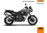 KTM 1190 Adventure 2015 El manual del propietario