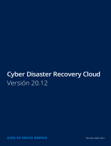 ACRONIS Cyber Disaster Recovery Cloud 20.12 Manual de usuario