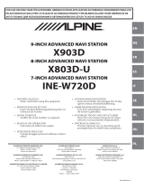 Alpine Serie X903D Manual de usuario