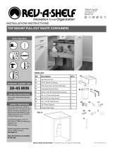 Rev-A-Shelf 4WCTM-2450BBSCDM-2 Instruction Sheet