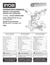 Ryobi P553 El manual del propietario