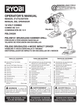 Ryobi PBLCK02K El manual del propietario