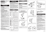 Ryobi P705 El manual del propietario