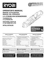 Ryobi HP34L El manual del propietario