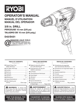 Ryobi D43K El manual del propietario