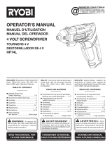 Ryobi HP74L El manual del propietario