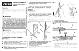Ryobi RFKMF1-RTM25-RPM121 El manual del propietario