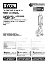 Ryobi P790 El manual del propietario