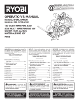 Ryobi P555-A06MM301 El manual del propietario