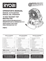 Ryobi PMF01B-P747 El manual del propietario