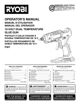 Ryobi P307 El manual del propietario