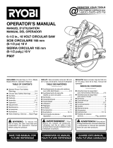 Ryobi P507 El manual del propietario