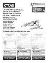 Ryobi RJ1861VVN El manual del propietario