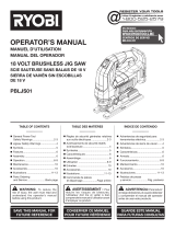 Ryobi PBLJS01B-PSK005 El manual del propietario