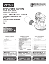 Ryobi P411 El manual del propietario