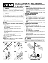 Ryobi RY401012BTLVNM El manual del propietario
