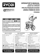 Ryobi RY802925-SC El manual del propietario