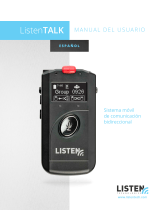 Listen Technologies ListenTALK Manual de usuario